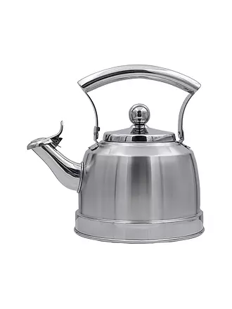 KELOMAT | Hervidor de agua con silbido Comfort de 1,5 l de acero inoxidable |